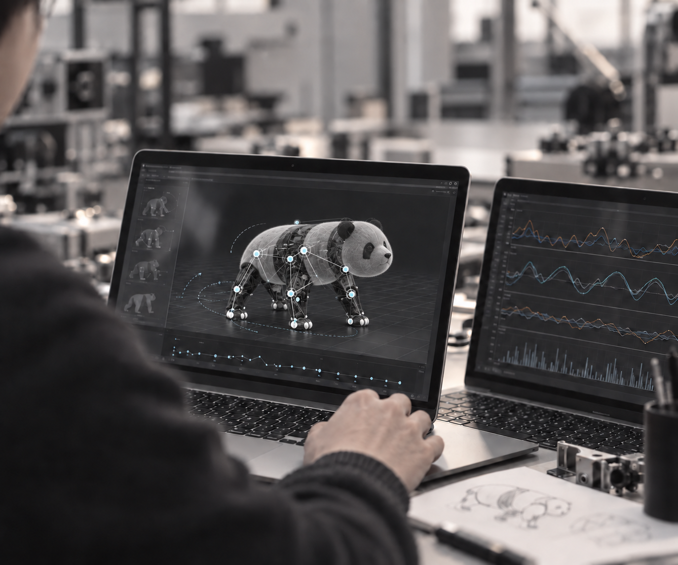 Algorithms & Motion team at work